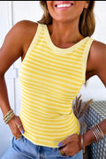 Preorder** Ribbed Knit Slim Tank Top