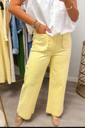 +Preorder* Sunburst Patch pocket jeans
